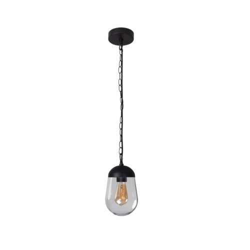 Kanlux kerti lámpatest E27 foglalattal, 885 mm, IP44, grafit színű, alumínium házas, LIEGO