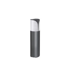   Kanlux kerti lámpatest E27 foglalattal, 300 mm, IP44, henger alakú, grafit , alumínium házas, PRESO