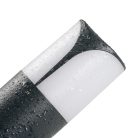 Kanlux kerti lámpatest E27 foglalattal, 180 mm, IP44, szögletes, antracit, alumínium házas, PRESO