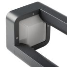 Kanlux kerti lámpatest GX53 foglalattal, 800 mm, IP44, szögletes, grafit , alumínium házas, PEVO