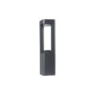 Kanlux kerti lámpatest GX53 foglalattal, 500 mm, IP44, szögletes, grafit, alumínium házas, PEVO