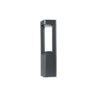   Kanlux kerti lámpatest GX53 foglalattal, 500 mm, IP44, szögletes, grafit, alumínium házas, PEVO