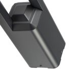 Kanlux kerti lámpatest GX53 foglalattal, 500 mm, IP44, szögletes, grafit, alumínium házas, PEVO