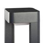Kanlux kerti lámpatest GX53 foglalattal, 500 mm, IP44, szögletes, grafit, alumínium házas, PEVO