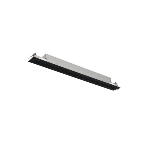 Kanlux 28W, 3050 lm, 4000K, 52x595 mm, fekete, acél-műanyag házas, természetes fehér lineáris LED lámpatest, HIERRO