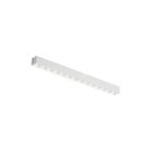 Kanlux 23W, 2900 lm, 3500K, 65x570 mm, fehér, acél-műanyag házas, meleg fehér lineáris LED lámpatest, HIERRO