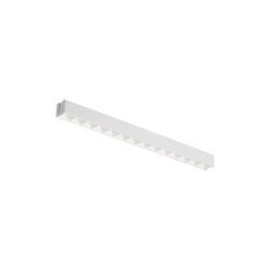   Kanlux 28W, 3350 lm, 3500K, 65x570 mm, fehér, acél-műanyag házas, meleg fehér lineáris LED lámpatest, HIERRO