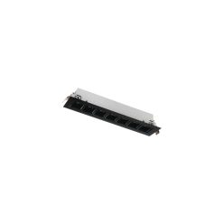   Kanlux 14W, 1450 lm, 3000K, 52x315 mm, fekete, acél-műanyag házas, meleg fehér lineáris LED lámpatest, HIERRO