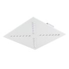 Kanlux 22W, 3050 lm, 3000K, fehér, fém házas, 595x595 mm, meleg fehér lineáris LED lámpatest,OFIS RX - 80°-os sugárzási szöggel