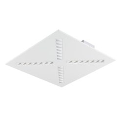   Kanlux 31W, 4200 lm, 3000K, fehér, fém házas, 595x595 mm, meleg fehér lineáris LED lámpatest, OFIS RX LED P1 - 80°-os sugárzási szöggel