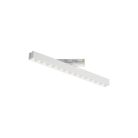 Kanlux 23W, 3000 lm, 4000K, 89x570 mm, fehér, acél-műanyag házas, természetes fehér lineáris LED lámpatest, HIERRO