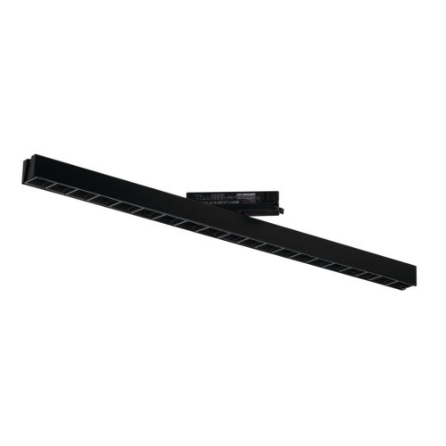 Kanlux 32W, 3650 lm, 3500K, 89x850 mm, fekete, acél-műanyag házas, meleg fehér lineáris LED lámpatest, HIERRO