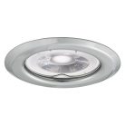 Kanlux Ø82 mm, GU10, IP20, króm színű, acél házas, kerek spot lámpa keret, ARGUS II
