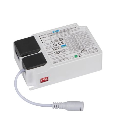 Kanlux, 42W, DALI szabályozható LED tápegység, BLINGO DRV42W DALI BK - professzionális vezérlés, 5 év garancia