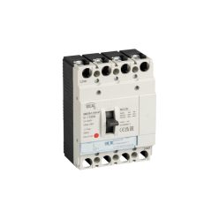   Kanlux 125A/230-400V AC, kompakt megszakító, 4 pólusú, KMCCB-F-125A-4P - ipari áramkörvédelemhez