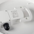 Kanlux 19W, 2280 lm, 4000K, IP65, RA80, 200x200 mm, szögletes, fehér, műanyag házas természetes fehér LED mennyezeti lámpatest, IPER LED