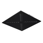 Kanlux 22W, 2800 lm, 3500K, fekete, fém házas, 595x595 mm, meleg fehér lineáris LED lámpatest, OFIS RX LED DALI P1 - 80°-os sugárzási szöggel