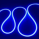 Kanlux 12W/m, 24V, neonkék 5m, Neon LED IP65, 40lm/m színes, kültéri folyamatos LED szalag, öntapadós