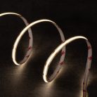 Kanlux 10W/m, 12V, 4000K 5m, COB LED IP00, 1000 lm/m természetes fehér, beltéri folyamatos LED szalag, öntapadós