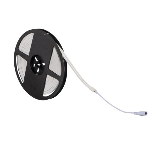 Kanlux 12W/m, 24V, 4000K 5m, Neon LED IP65, 320lm/m természetes fehér, kültéri folyamatos LED szalag, öntapadós