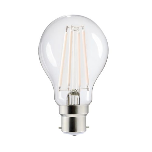 Kanlux XLED 7W, 806 lm, 2700K, 320° dimmelhető, B22, A60, meleg fehér LED fényforrás - hagyományos izzó alakú, széles fényeloszlás