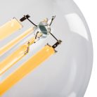 Kanlux XLED 5,9W, 1521 lm, 4000K, 320° dimmelhető, E27, A60, természetes fehér LED fényforrás - hagyományos izzó alakú, széles fényeloszlás