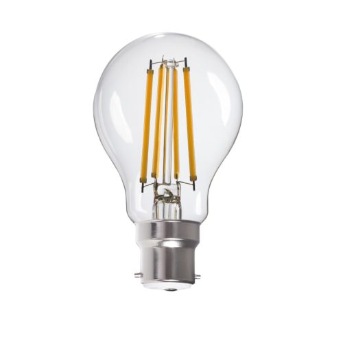 Kanlux XLED 12W, 1521 lm, 2700K, 320° dimmelhető, B22, A60, meleg fehér LED fényforrás - hagyományos izzó alakú, széles fényeloszlás