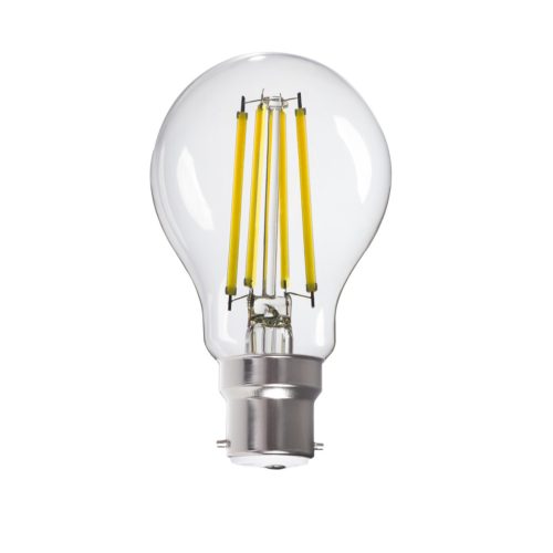 Kanlux XLED 12W, 1521 lm, 6500K, 320° dimmelhető, B22, A60, hideg fehér LED fényforrás - hagyományos izzó alakú, széles fényeloszlás