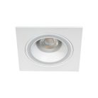 Kanlux 92x92 mm, GU10, IP20, fehér színű, alumínium házas, szögletes spot lámpa keret, FELINE DSO