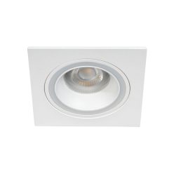   Kanlux 92x92 mm, GU10, IP20, fehér színű, alumínium házas, szögletes spot lámpa keret, FELINE DSO