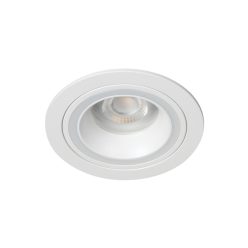   Kanlux Ø90 mm, GU10, IP20, fehér színű, alumínium házas, kerek spot lámpa keret, FELINE DSO