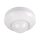 Kanlux, 220-240 AC, 2000VA, Ø111 mm, IP44/20, műanyag, fehér, 3xPIR mozgásérzékelő SENTO-O-WT-W – H360 érzékelési szög, mennyezeti süllyesztett
