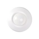 Kanlux, 220-240 AC, 2000VA, Ø111 mm, IP44/20, műanyag, fehér, 3xPIR mozgásérzékelő SENTO-O-WT-W – H360 érzékelési szög, mennyezeti süllyesztett