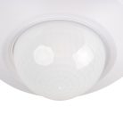 Kanlux, 220-240 AC, 2000VA, Ø111 mm, IP44/20, műanyag, fehér, 3xPIR mozgásérzékelő SENTO-O-WT-W – H360 érzékelési szög, mennyezeti süllyesztett