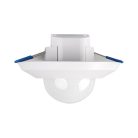 Kanlux, 220-240 AC, 2000VA, Ø111 mm, IP44/20, műanyag, fehér, 3xPIR mozgásérzékelő SENTO-O-WT-W – H360 érzékelési szög, mennyezeti süllyesztett