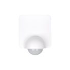 Kanlux, 220-240 AC, 1200VA, 110×58×76 mm, IP54, műanyag, fehér, PIR mozgásérzékelő SENSQUARE-W – H360 érzékelési szög, oldalfali