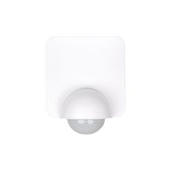   Kanlux, 220-240 AC, 1200VA, 110×58×76 mm, IP54, műanyag, fehér, PIR mozgásérzékelő SENSQUARE-W – H360 érzékelési szög, oldalfali