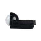 Kanlux, 220-240 AC, 1200VA, 110×58×76 mm, IP54, műanyag, fekete, PIR mozgásérzékelő SENSQUARE-B – H360, oldalfali