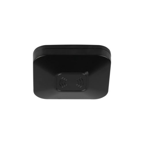 Kanlux, 220-240 AC, 800VA, 27x90x90 mm, IP20, műanyag, fekete, mikrohullámú mozgásérzékelő SQMOTION-B – 360° érzékelési szög, oldalfali/mennyezeti