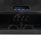 Kanlux, 220-240 AC, 800VA, 27x90x90 mm, IP20, műanyag, fekete, mikrohullámú mozgásérzékelő SQMOTION-B – 360° érzékelési szög, oldalfali/mennyezeti