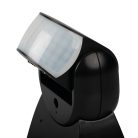 Kanlux, 220-240 AC, 1200VA, 52×80×120 mm, IP65, műanyag, fekete, PIR mozgásérzékelő ALER N-B – 120° érzékelési szög, oldalfali