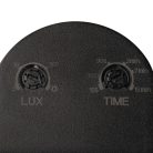 Kanlux, 220-240 AC, 1200VA, 52×80×120 mm, IP65, műanyag, fekete, PIR mozgásérzékelő ALER N-B – 120° érzékelési szög, oldalfali