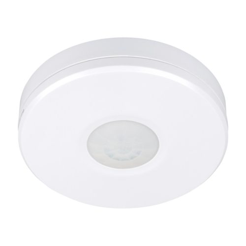 PIR mozgásérzékelő ZONA MINI, kültéri, 10s-30min időzíthető, 360° érzékelő működési szög, IP65/20, 8m érzékelési tartomány, fehér