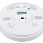 PIR mozgásérzékelő ZONA MINI, kültéri, 10s-30min időzíthető, 360° érzékelő működési szög, IP65/20, 8m érzékelési tartomány, fehér