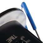 Kanlux, 220-240 AC, 1200VA, 49×76 mm, IP65/20, műanyag, fekete, PIR mozgásérzékelő MERGE-WT-O-B – H360, mennyezeti süllyeszett