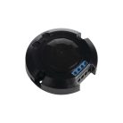 Kanlux, 220-240 AC, 200VA, 21×Ø76 mm, IP20, műanyag, fekete, PIR mozgásérzékelő ZONA MINI-B/B – mennyezeti