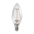 Kanlux XLED W 4,5W, 470 lm, 2700K, 320° E14, C35, meleg fehér LED fényforrás - hagyományos izzó alakú, széles fényeloszlás