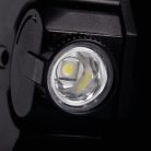 Kanlux akkumulátoros fejlámpa, 350 lm, COB LED + állítható oldalsó led, fekete, gumi + műanyag, MAXIL ACCU - állítható fényerő, akár 9 órás üzemidő, USB-C