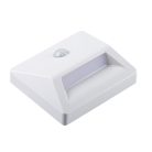 Kanlux 0,3W, 10 lm, 3x1,5V, 4000K, 73x28 mm természetes fehér süllyeszthető szögletes műanyag lépcsővilágító - 25 000 h élettartam
