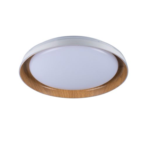 Kanlux 17,8W, 1320 lm, 4000K, Ø430 mm, fehér/barna színű, fém házas, természetes fehér mennyezeti spot LED lámpa, NIFU LED